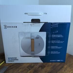 ECOVACS WINBOT W1 PRO Window Cleaning Robot Dual Spray Smart Path Carry Case